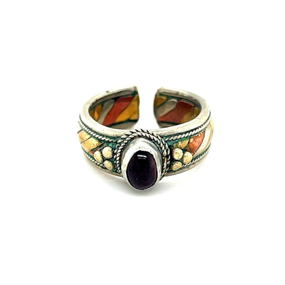 Open‎ Back Stone Ring